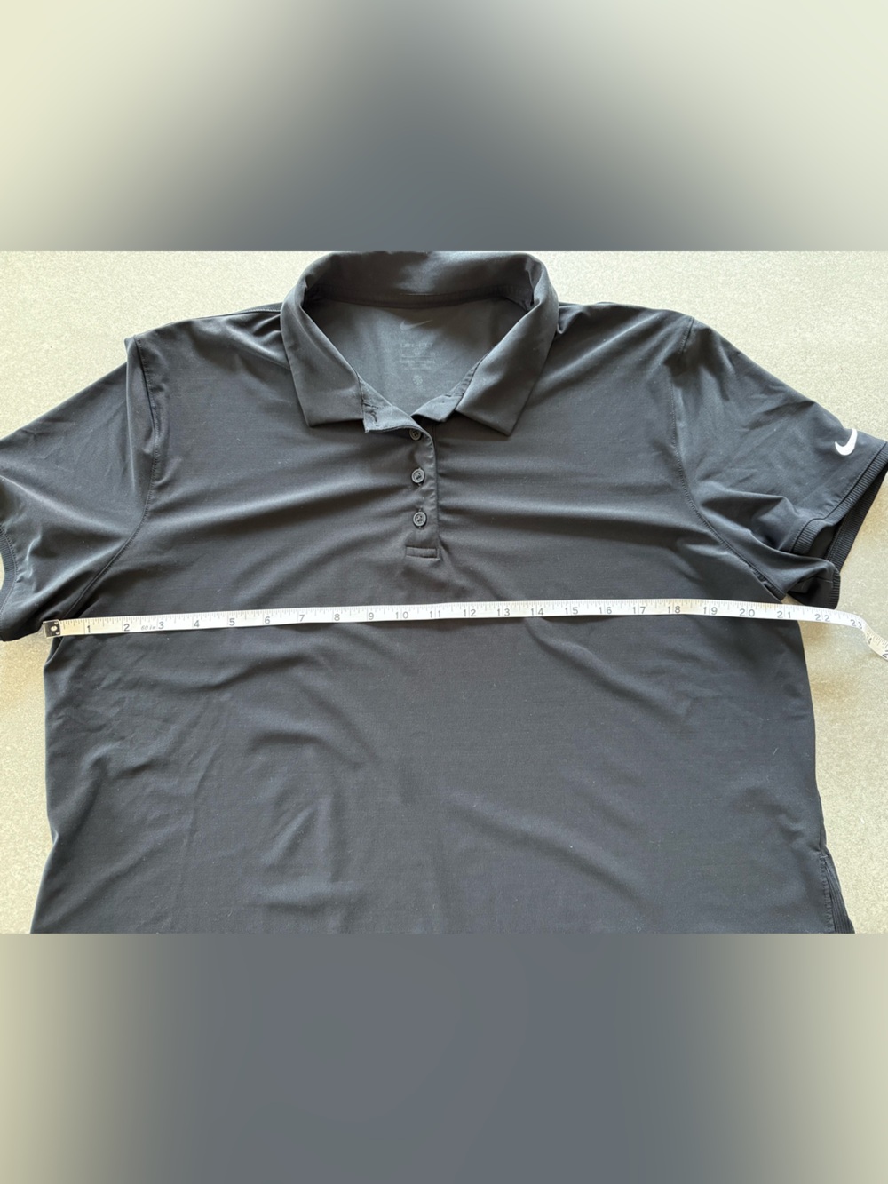 Nike Dri-FIT Black Golf Polo Shirt Women’s XL Athletic Performance Top - Picture 7 of 11